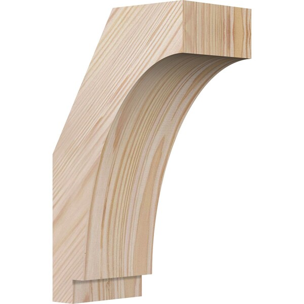 Ekena Millwork 3 1/2"W x 6"D x 10"H Imperial Smooth Knee Brace, Douglas Fir BRC04X06X10IMP00SDF - main
